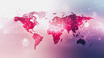 Fototapeta premium background network points Earth's surface wave background Abstract digital wave background information technology background The background is the background. gradient wave digital wave