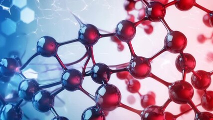 Molecular chemistry exploring drug discovery through innovative biotechnology and molecular structure illustrations - Powered by Adobe