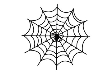 spider net  Silhouette F.eps