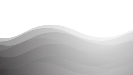 Grey wave design vector image for element design backdrop or presentation