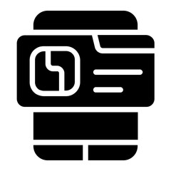 Digital Payment Solid Icon
