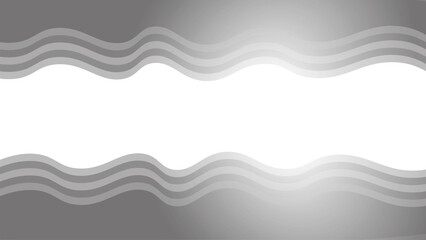 Grey wave design vector image for element design backdrop or presentation
