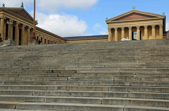 The Rocky steps - Philadelphia Museum of Art, Pennsylvania