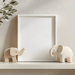 Minimalistic Poster Frame Mockup