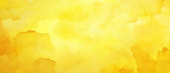 Abstract bright yellow texture background with vibrant watercolor design - perfect for creative projects and artistic designs