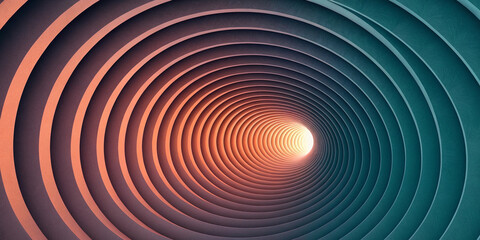 Obraz premium Concentric Circles Design
