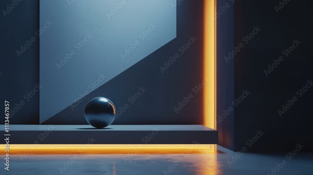 Poster high quality realistic showcase mockup with clean layout and modern design elements