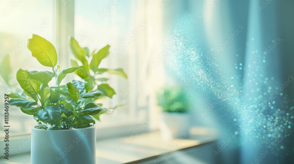 Poster wind and cold air flow with transparent effect. realistic vector illustration of blue fresh breeze w