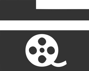 Folder Icon Silhouette Media Delete Movie Create edit Searching 