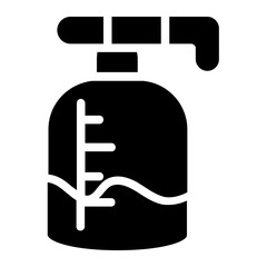Soap Dispenser Solid Icon