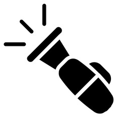 Torch Solid Icon