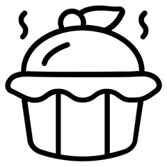 Pie Line Icon
