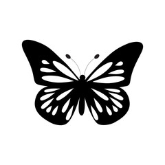 butterfly svg vector cutfile for  circuit and silhouette design.