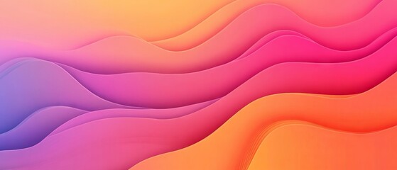 Obraz premium Modern colorful gradient background with flowing wave lines and dynamic color transitions, vibrant abstract design for digital art, creative projects, and graphic design