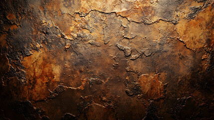 Fototapeta premium Abstract Brown Texture Background With Cracked Surface