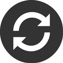 Synchronize refrehsh icon ui app