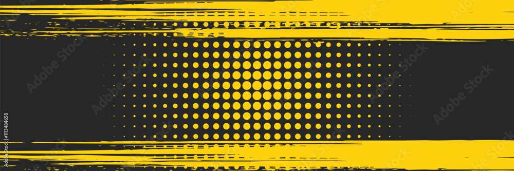 Poster halftone illustrator. halftone dots.halftone effect. halftone pattern. vector halftone dots. black d