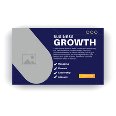 Digital Marketing Business Organization YouTube Cover Template