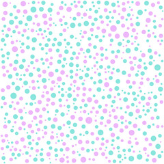 Bright, festive background with colorful dots. Paper, cover, decoration, wallpaper. Vector illustration.International color day.