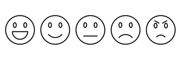 Fototapeta premium emoji reaction icon