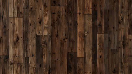 Naklejka premium Old wooden floor Generative AI
