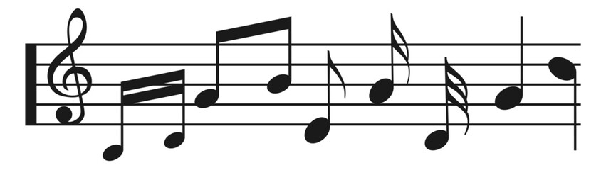 music note melody