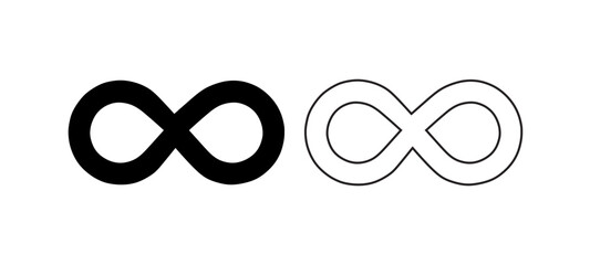 Autism Infinity Symbol. Vector Illustration.