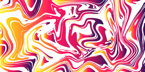 Abstract Pink Liquefy wallpaper art design. Green and White wavy background. Marbleized Stripes With marble ink texture. Splash of paint. Colorful liquid. liquid dynamic swirl texture in Pink and whit