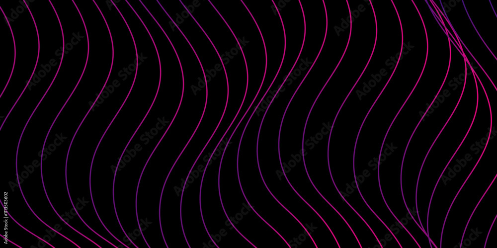 Poster abstract wavy line background with geometric composition. technology wallpaper. modern banner. eleme