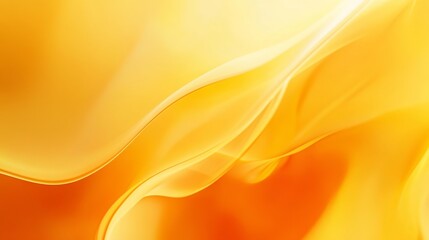 Abstract yellow gradient design with soft blurred background - minimalistic creative visual for modern landing page covers and digital designs