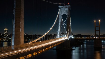 bridge at night