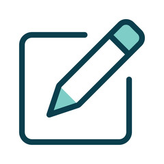 Icon of pencil, edit sign vector design