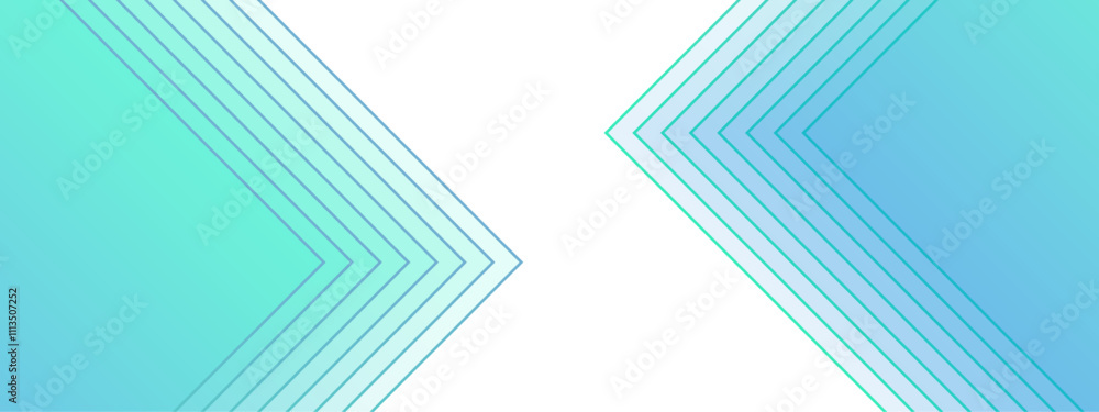Poster Abstract background colorful technology Geometric squares in bright light. Linear Geometric Pattern in Light Blue.  line elegant colorful striped diagonal line technology concept