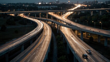 traffic at night
