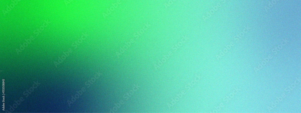 Aufkleber abstract background blue green grainy texture. neutral green to pastel gradient backdrop, with const