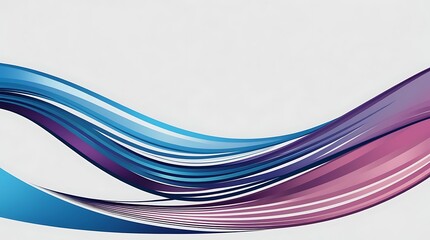 Purple and blue abstract background wallpaper on white screen illustration design, random waves of unique colors