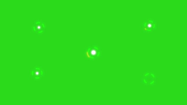 set ellips shape Abstract Infinite Tunnel, loop animation circle in 4K, Explosion animated firework sparkle, green screen video, blust animation,
