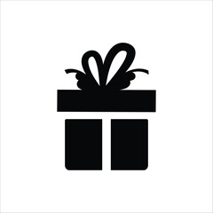 Gift box icon. Gift wrapping symbol. Surprising gift box signs, Christmas gift icon illustration vector symbols. vector illustration