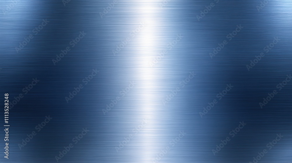 Poster smooth blue metallic surface with subtle gradient and texture