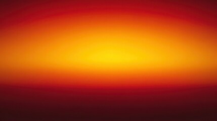 Naklejka premium A rich and warm gradient background combining golden yellow, burnt orange, and deep red. The colors fade into one another seamlessly, evoking the warmth and energy of a glowing sunset .