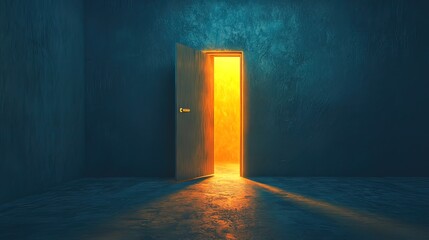 Open Doorway to Light and Hope