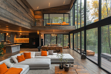 Modern Rustic Mountain Home Interior Design