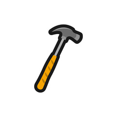 Hammer icon , Handyman Tools icon Transparent Background