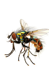 Fototapeta premium fly isolated against a transparent background