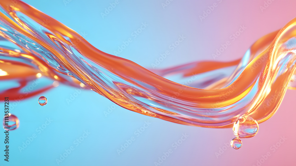 Poster dynamic water flow abstract background digital art vibrant colors fluid motion conceptual visualizat