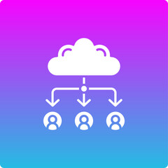 Cloud Sharing Icon