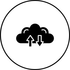Cloud Uploading Icon