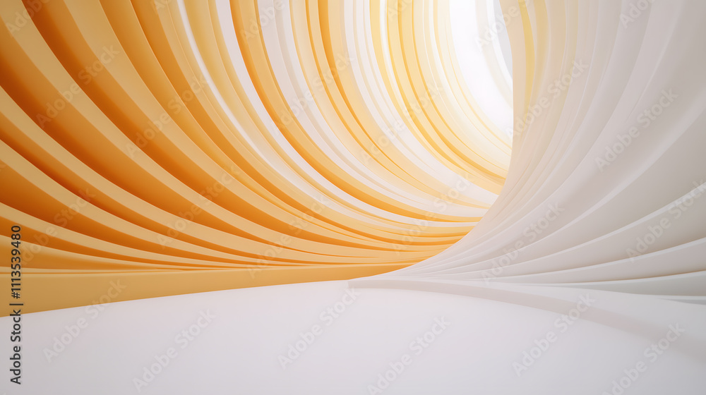 Poster dynamic flowing patterns of light and color abstract space digital art bright environment close-up v