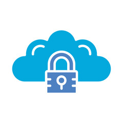 Cloud Lock Icon