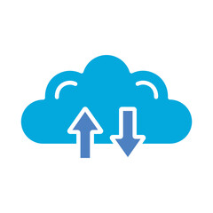 Cloud Uploading Icon